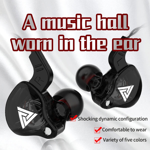 QKZ AK6 Earbuds with Mic